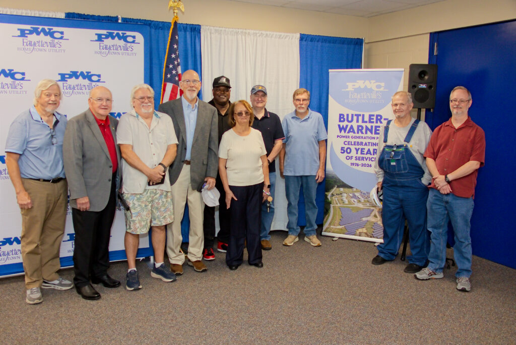Group of PWC Electric Division Retirees