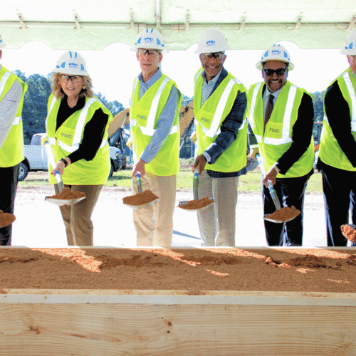 PWC Commissioner Richard King, PWC Commissioner Chair Ronna Rowe Garrett, NCDEQ Secretary Reid Wilson, PWC CEO/GM Timothy Bryant, City of Fayetteville Mayor Mitch Colvin, & Cumberland County Commissioner Chair Kirk DeViere
